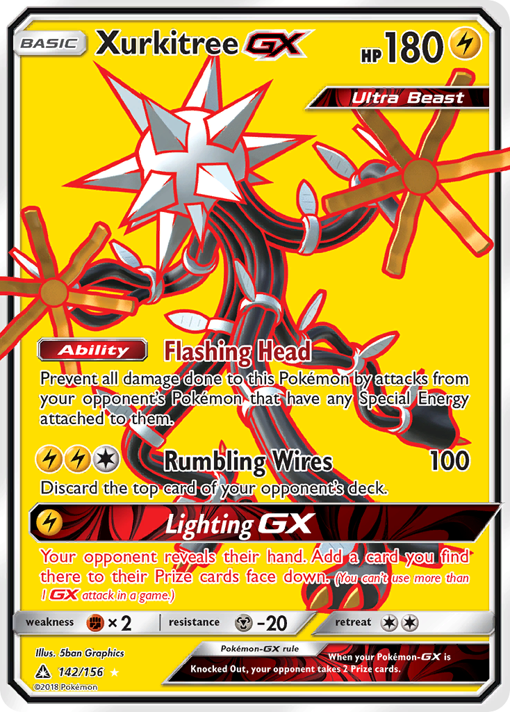 Xurkitree GX (142/156) [Sun & Moon: Ultra Prism] | Galaxy Games LLC