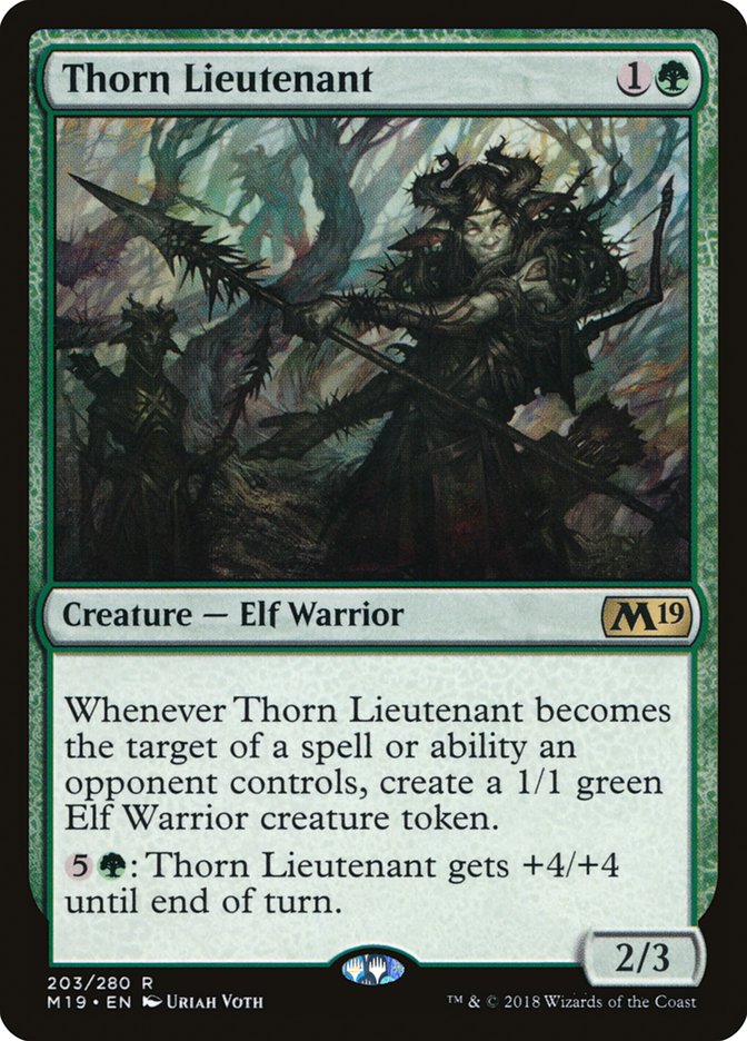 Thorn Lieutenant [Core Set 2019] | Galaxy Games LLC