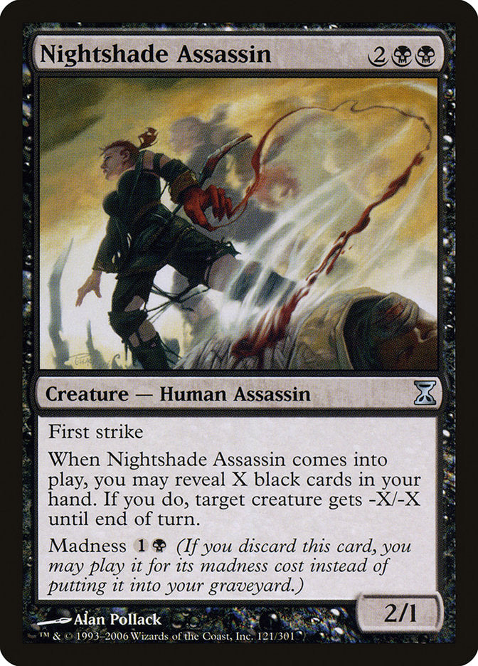 Nightshade Assassin [Time Spiral] | Galaxy Games LLC