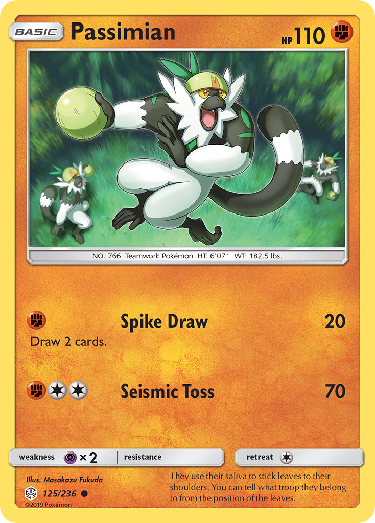 Passimian (125/236) [Sun & Moon: Cosmic Eclipse] | Galaxy Games LLC