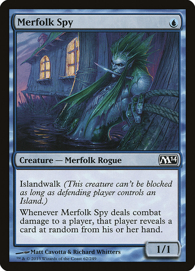 Merfolk Spy [Magic 2014] | Galaxy Games LLC