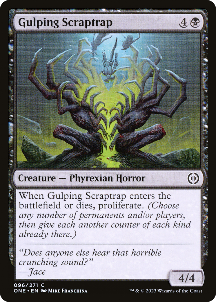 Gulping Scraptrap [Phyrexia: All Will Be One] | Galaxy Games LLC