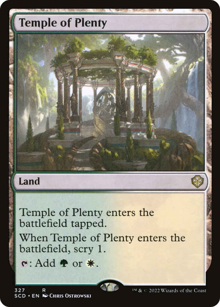 Temple of Plenty [Starter Commander Decks] | Galaxy Games LLC