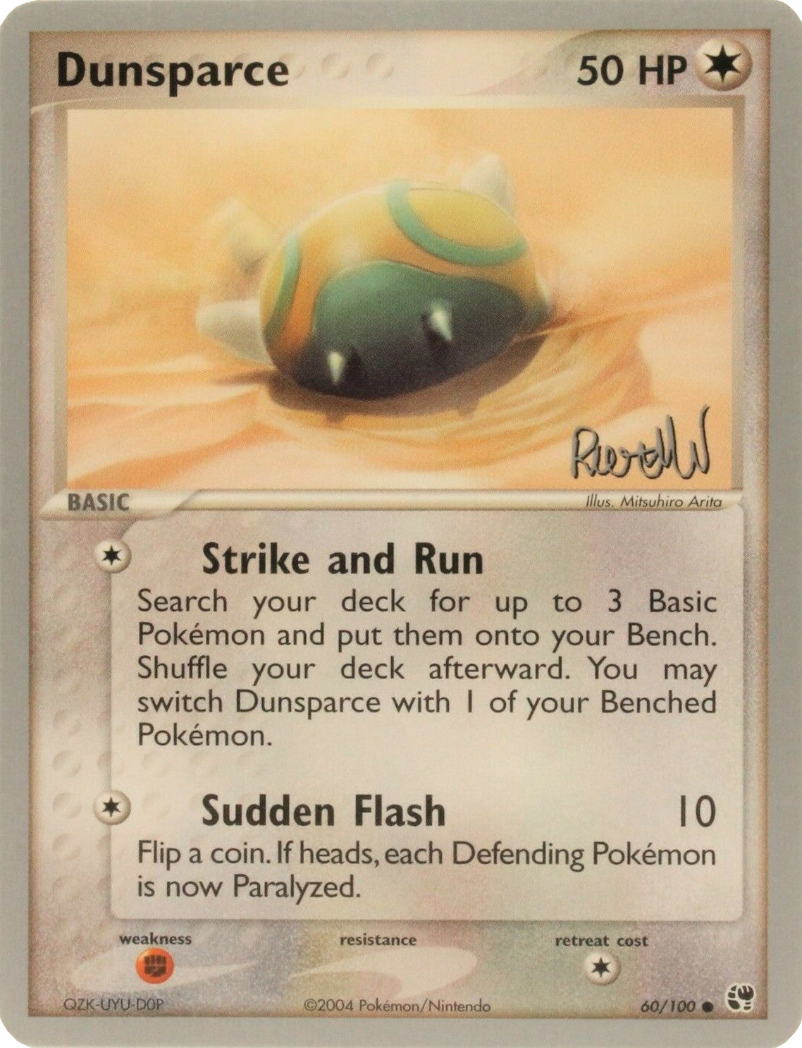 Dunsparce (60/100) (Rocky Beach - Reed Weichler) [World Championships 2004] | Galaxy Games LLC