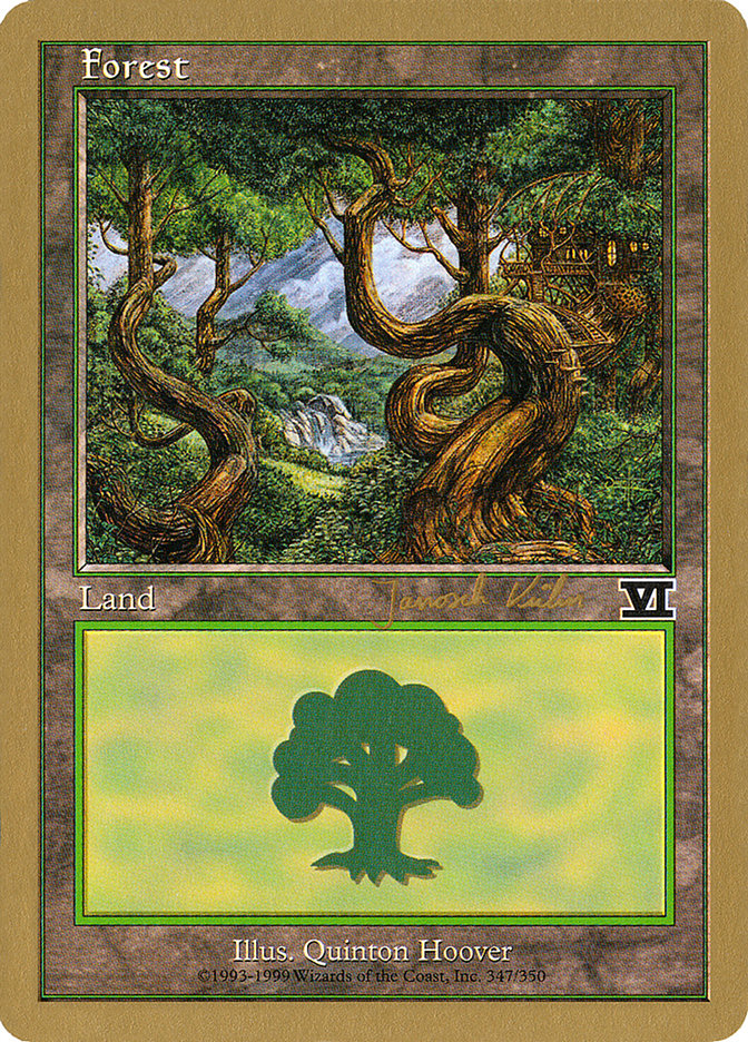 Forest (jk347) (Janosch Kuhn) [World Championship Decks 2000] | Galaxy Games LLC