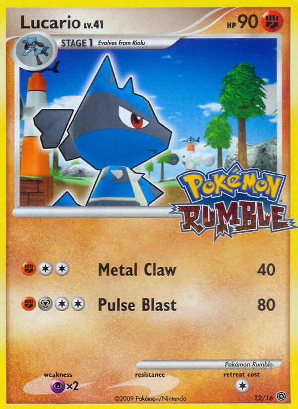 Lucario (12/16) [Pokémon Rumble] | Galaxy Games LLC