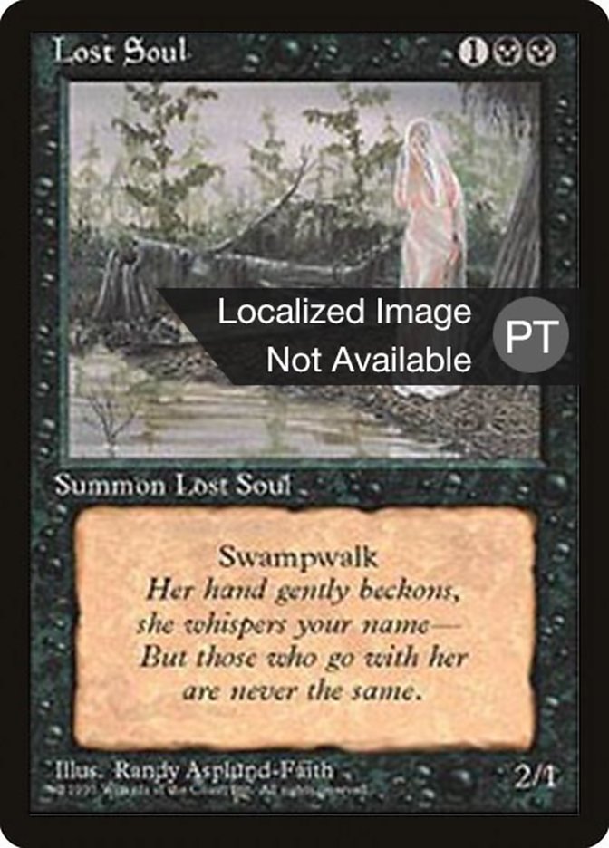 Lost Soul [Fourth Edition (Foreign Black Border)] | Galaxy Games LLC