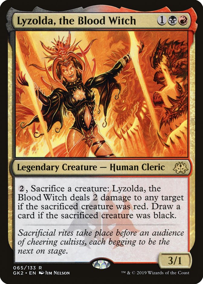 Lyzolda, the Blood Witch [Ravnica Allegiance Guild Kit] | Galaxy Games LLC