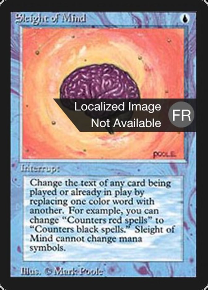Sleight of Mind [Foreign Black Border] | Galaxy Games LLC