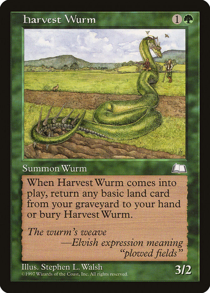 Harvest Wurm [Weatherlight] | Galaxy Games LLC