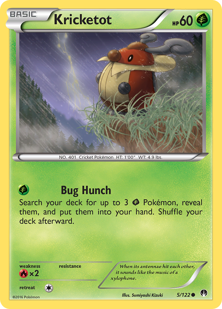 Kricketot (5/122) [XY: BREAKpoint] | Galaxy Games LLC