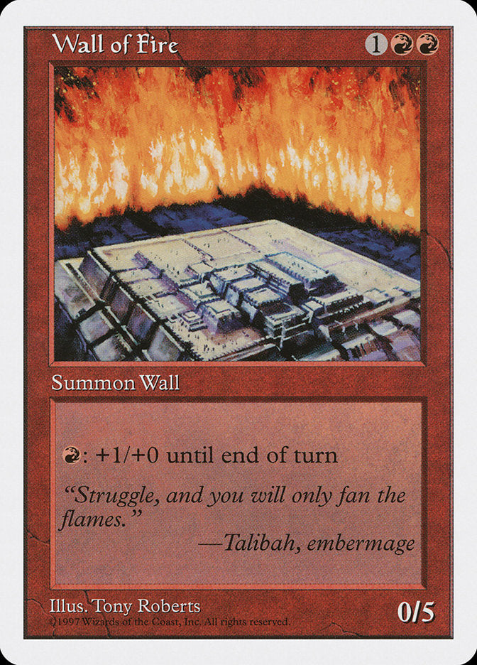 Wall of Fire [Fifth Edition] | Galaxy Games LLC