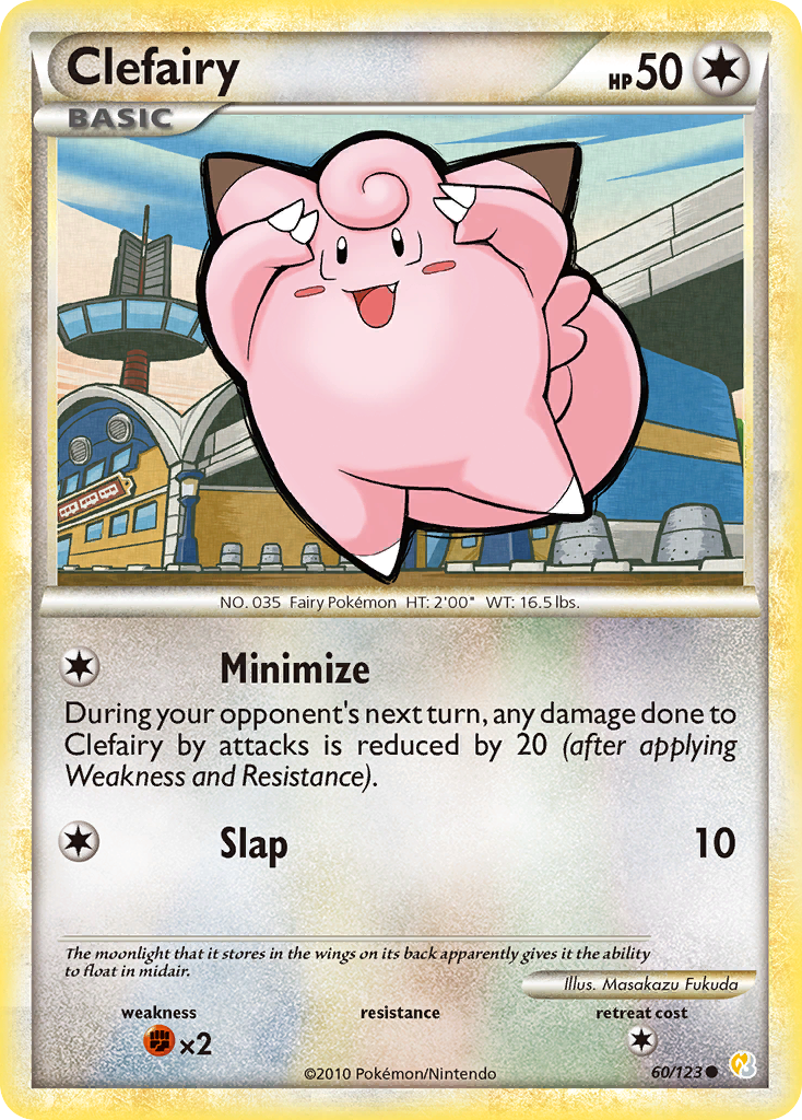 Clefairy (60/123) [HeartGold & SoulSilver: Base Set] | Galaxy Games LLC