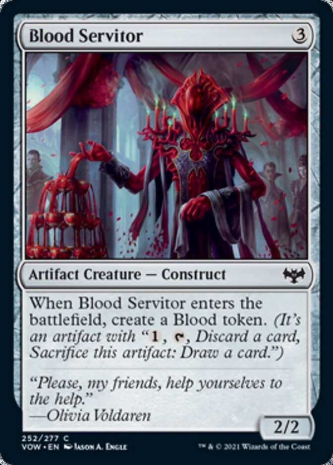 Blood Servitor [Innistrad: Crimson Vow] | Galaxy Games LLC