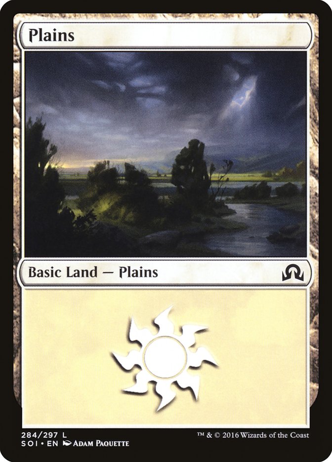 Plains (284) [Shadows over Innistrad] | Galaxy Games LLC