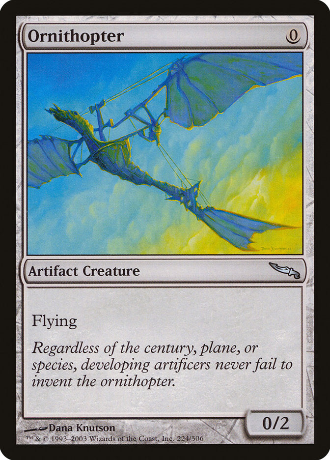 Ornithopter [Mirrodin] | Galaxy Games LLC