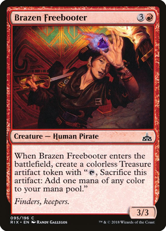 Brazen Freebooter [Rivals of Ixalan] | Galaxy Games LLC