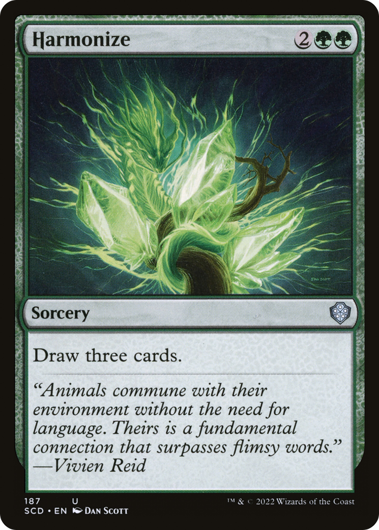 Harmonize [Starter Commander Decks] | Galaxy Games LLC