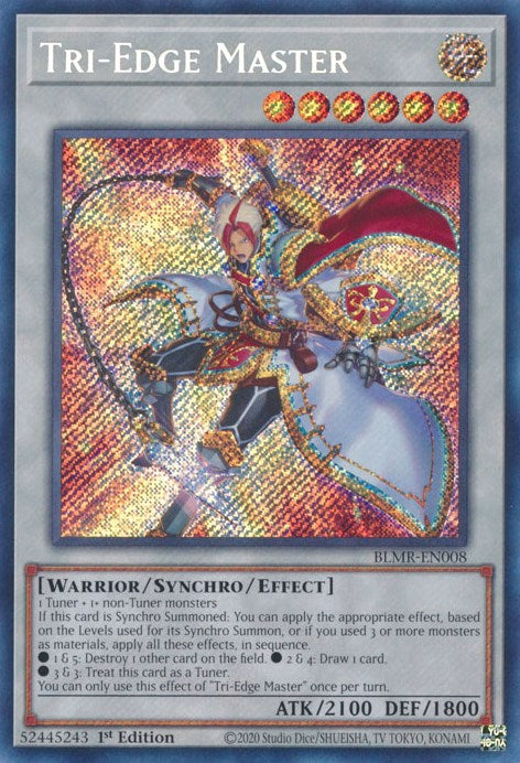 Tri-Edge Master [BLMR-EN008] Secret Rare | Galaxy Games LLC