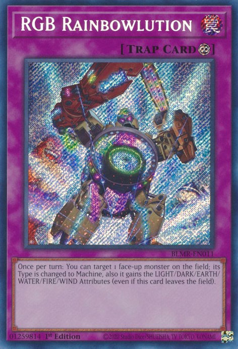 RGB Rainbowlution [BLMR-EN011] Secret Rare | Galaxy Games LLC