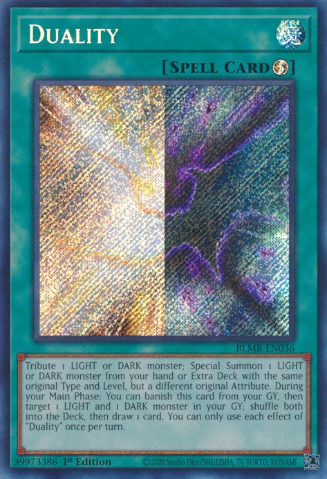 Duality [BLMR-EN036] Secret Rare | Galaxy Games LLC