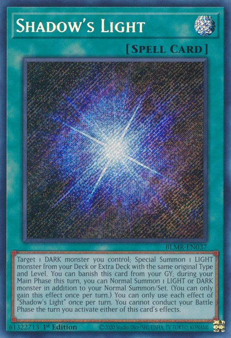 Shadow's Light [BLMR-EN037] Secret Rare | Galaxy Games LLC