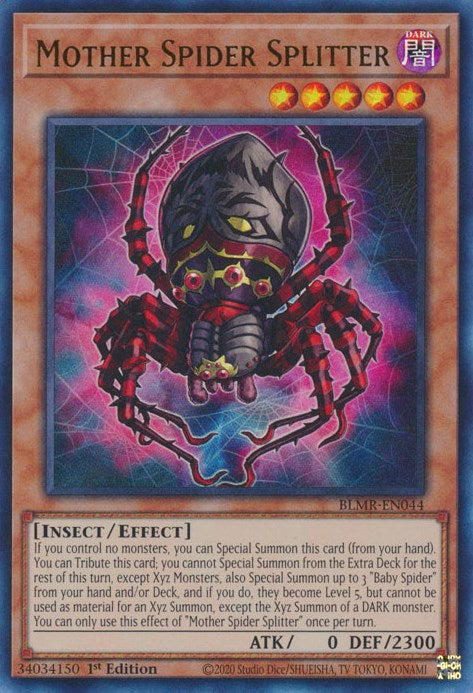 Mother Spider Splitter [BLMR-EN044] Ultra Rare | Galaxy Games LLC