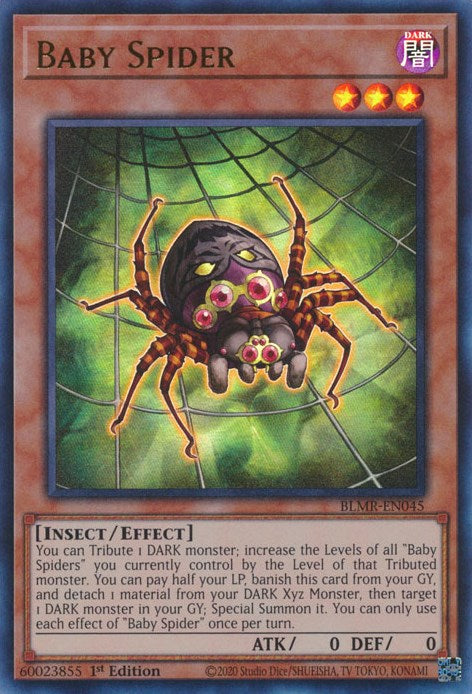 Baby Spider [BLMR-EN045] Ultra Rare | Galaxy Games LLC