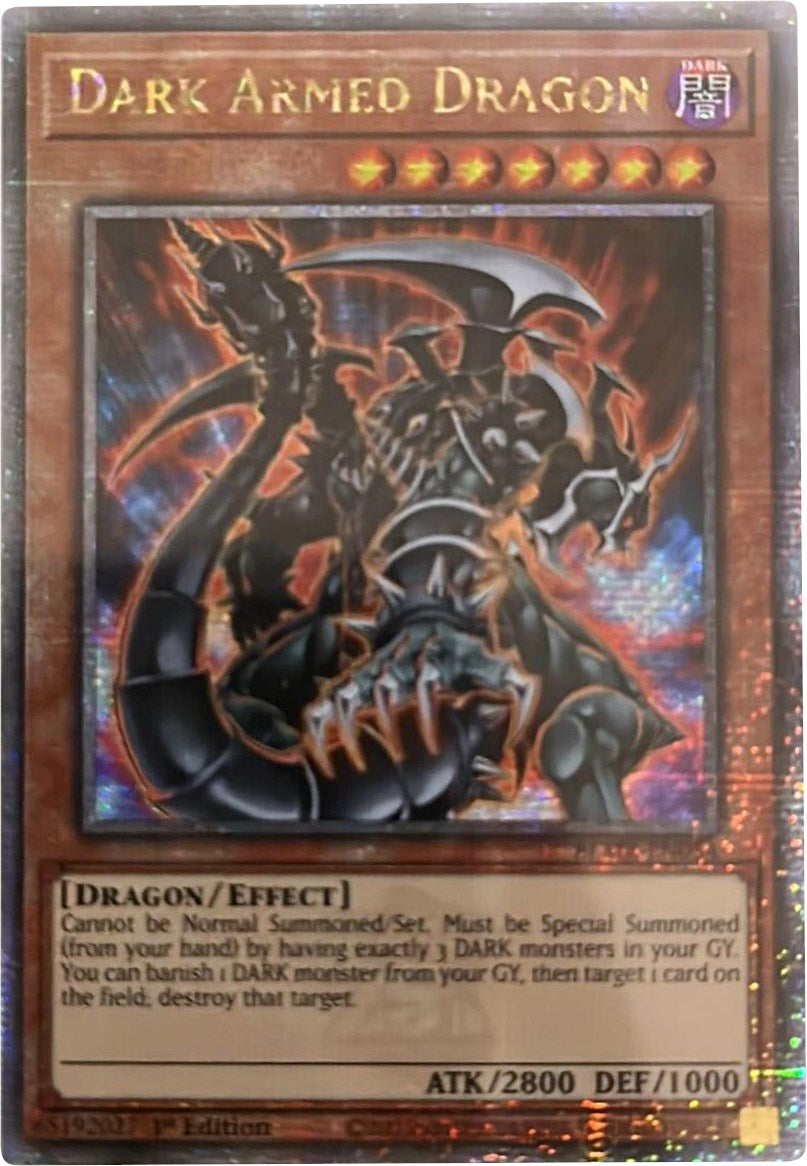 Dark Armed Dragon [BLMR-EN054] Quarter Century Secret Rare | Galaxy Games LLC