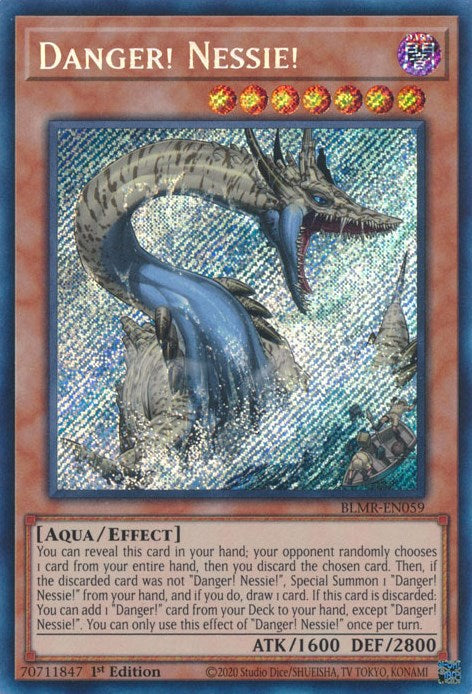 Danger! Nessie! [BLMR-EN059] Secret Rare | Galaxy Games LLC