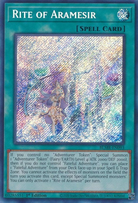 Rite of Aramesir [BLMR-EN093] Secret Rare | Galaxy Games LLC