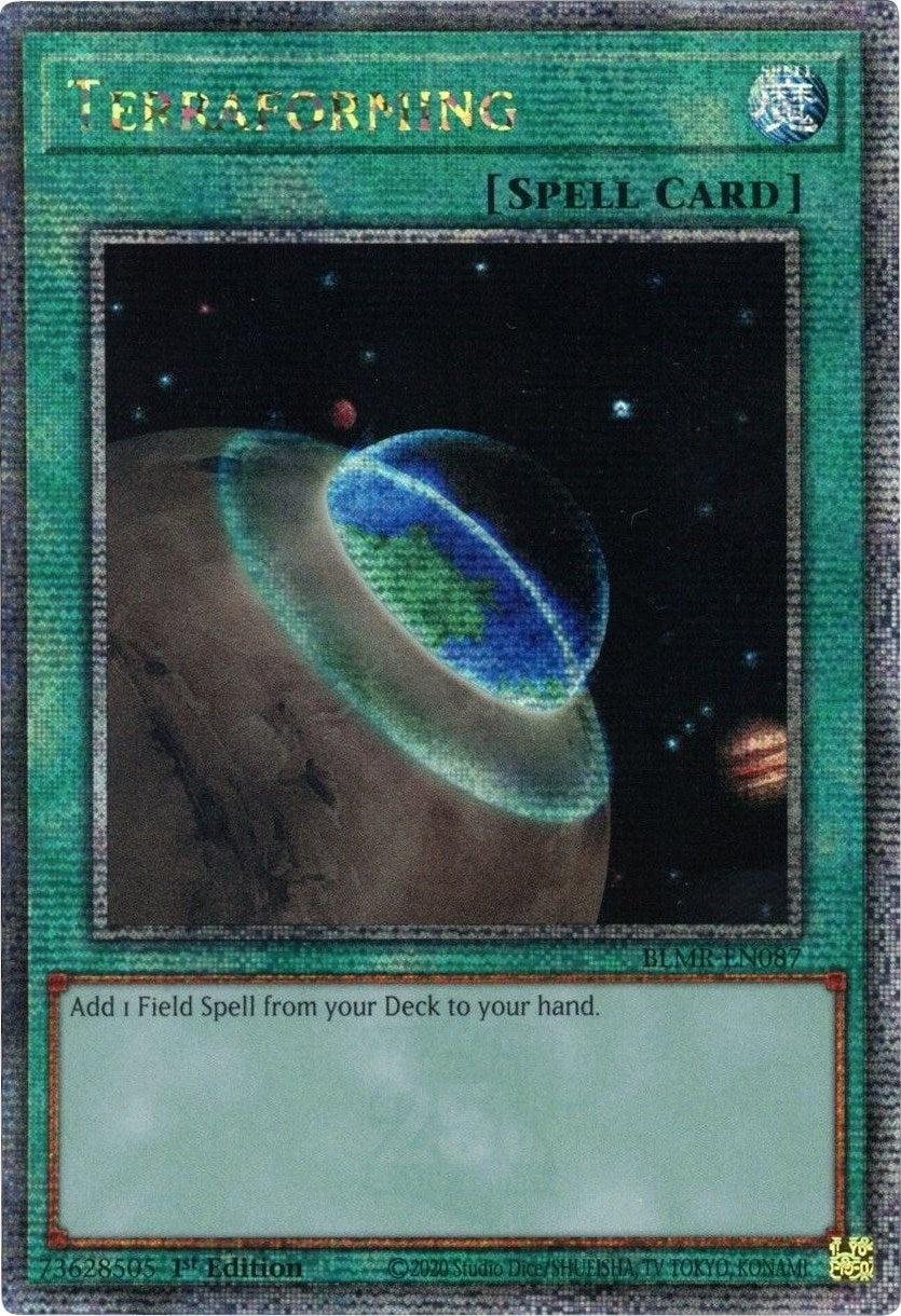 Terraforming [BLMR-EN087] Quarter Century Secret Rare | Galaxy Games LLC