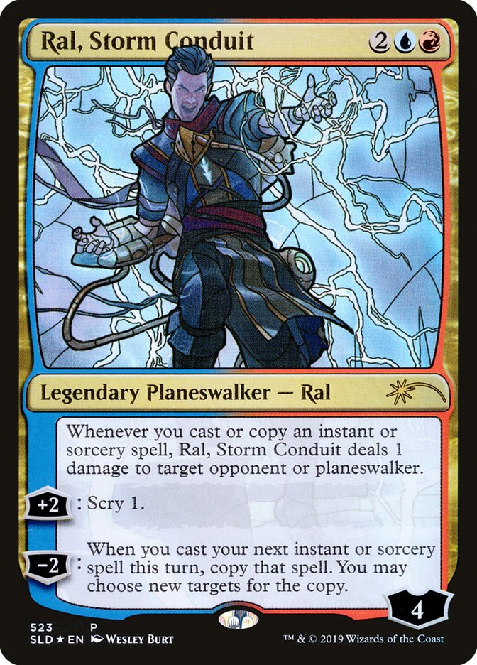 Ral, Storm Conduit (Stained Glass) [Secret Lair Drop Promos] | Galaxy Games LLC