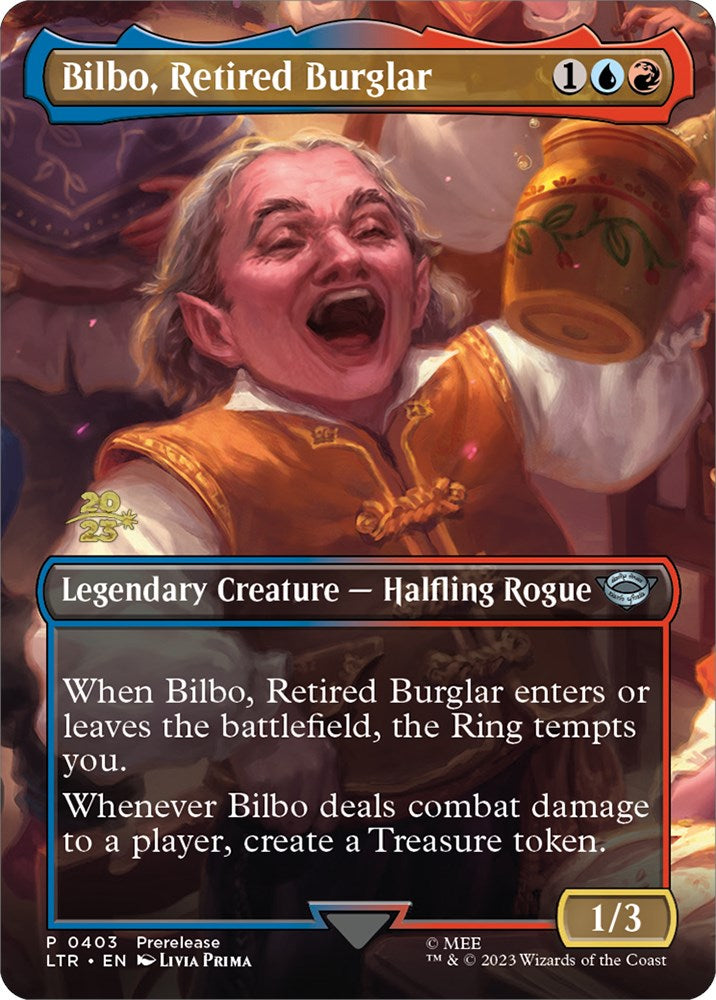 Bilbo, Retired Burglar [The Lord of the Rings: Tales of Middle-Earth Prerelease Promos] | Galaxy Games LLC