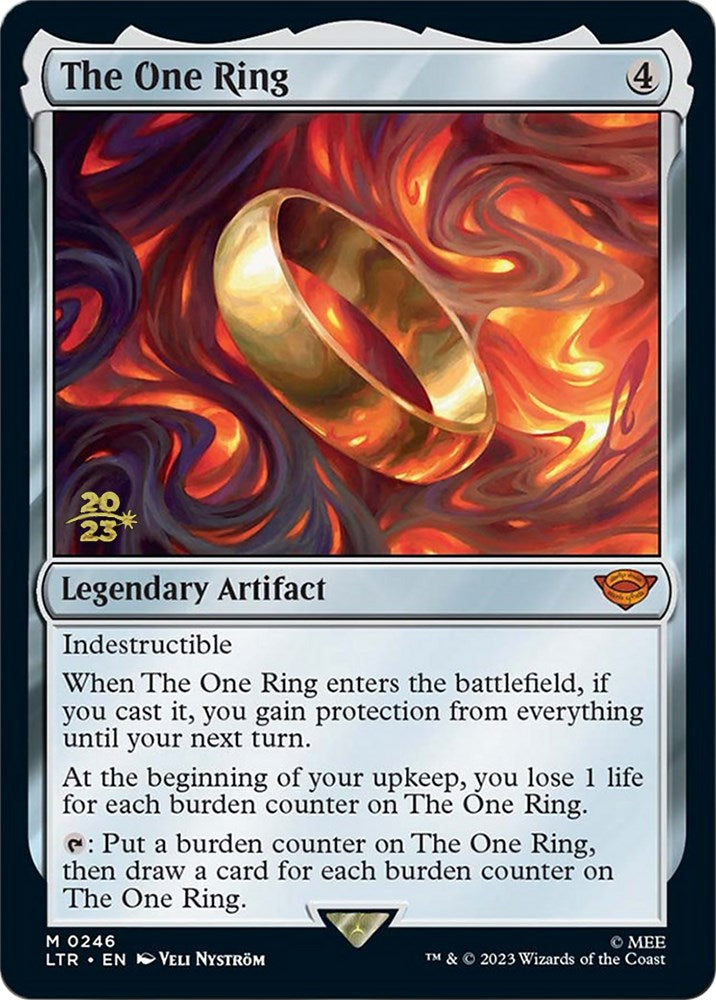 The One Ring [The Lord of the Rings: Tales of Middle-Earth Prerelease Promos] | Galaxy Games LLC