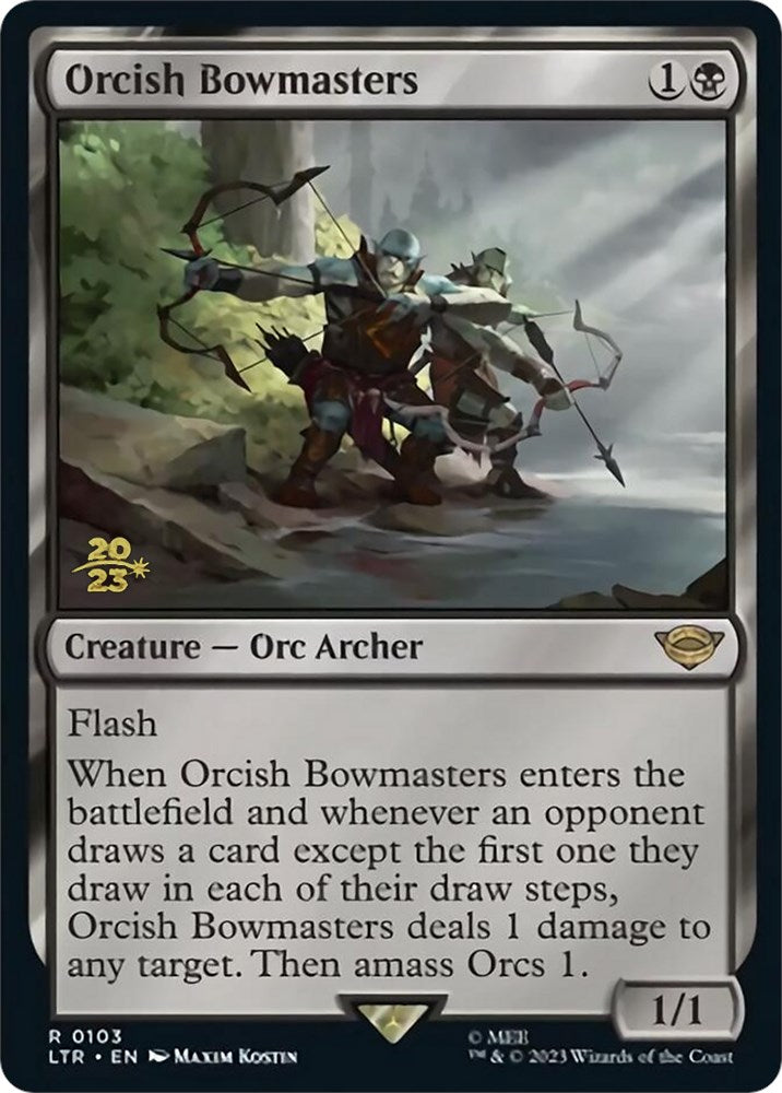 Orcish Bowmasters [The Lord of the Rings: Tales of Middle-Earth Prerelease Promos] | Galaxy Games LLC