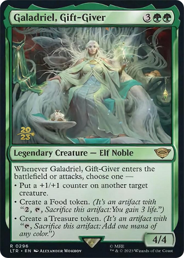 Galadriel, Gift-Giver [The Lord of the Rings: Tales of Middle-Earth Prerelease Promos] | Galaxy Games LLC