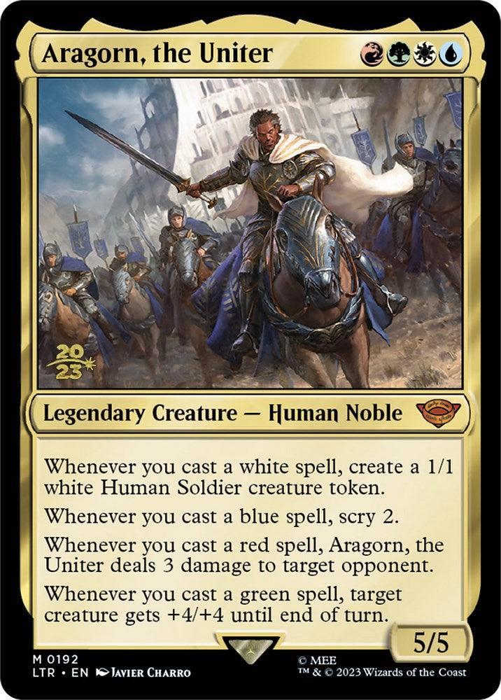 Aragorn, the Uniter [The Lord of the Rings: Tales of Middle-Earth Prerelease Promos] | Galaxy Games LLC