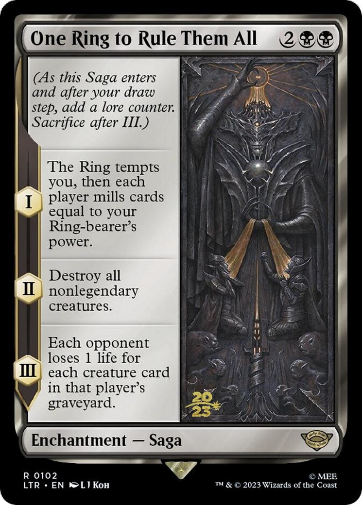 One Ring to Rule Them All [The Lord of the Rings: Tales of Middle-Earth Prerelease Promos] | Galaxy Games LLC