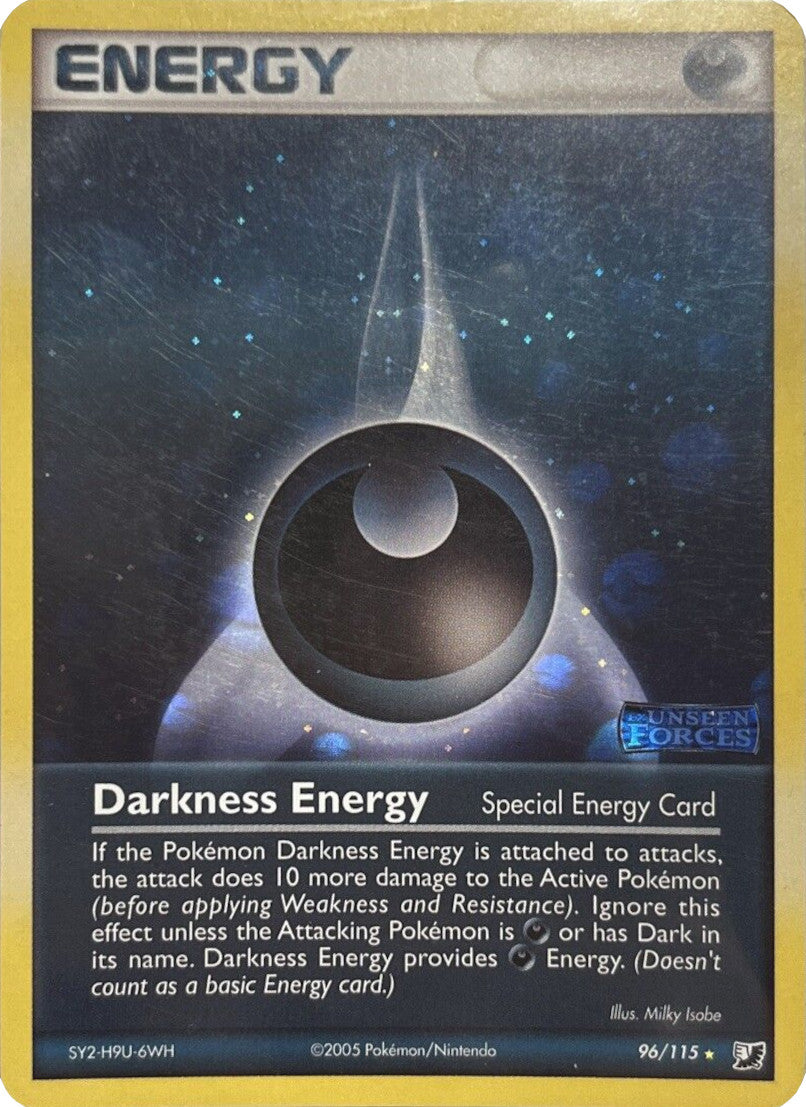 Darkness Energy (96/115) (Stamped) [EX: Unseen Forces] | Galaxy Games LLC