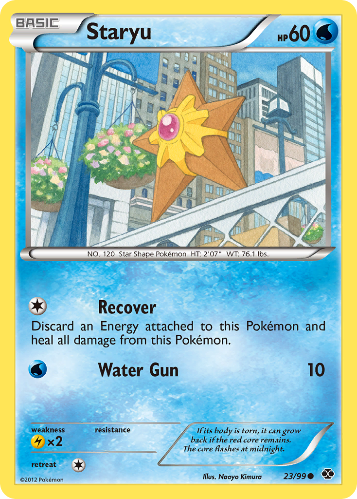 Staryu (23/99) [Black & White: Next Destinies] | Galaxy Games LLC