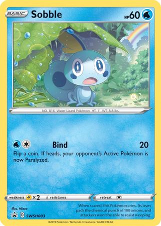 Sobble (SWSH003) [Sword & Shield: Black Star Promos] | Galaxy Games LLC