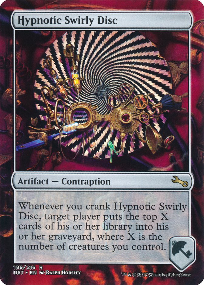 Hypnotic Swirly Disc [Unstable] | Galaxy Games LLC