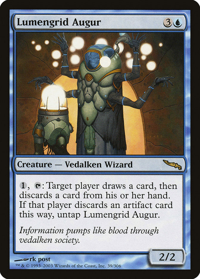 Lumengrid Augur [Mirrodin] | Galaxy Games LLC