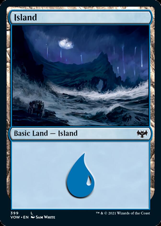 Island (399) [Innistrad: Crimson Vow] | Galaxy Games LLC