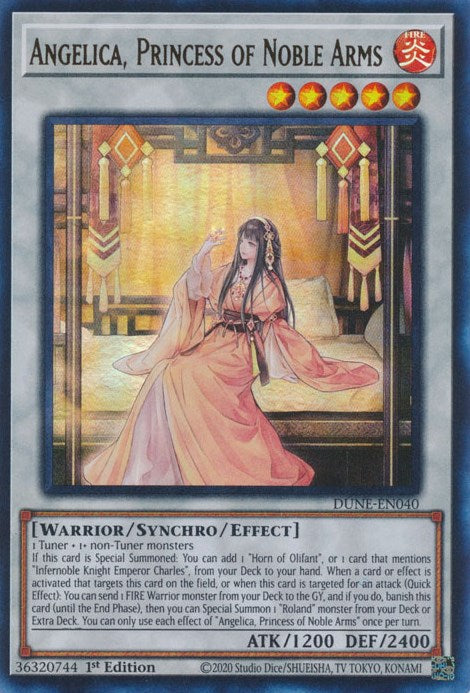 Angelica, Princess of Noble Arms [DUNE-EN040] Ultra Rare | Galaxy Games LLC