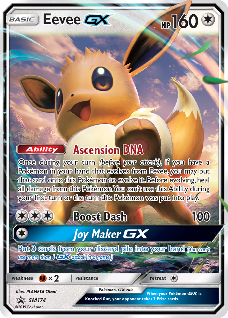 Eevee GX (SM174) [Sun & Moon: Black Star Promos] | Galaxy Games LLC