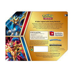Sword & Shield: Rebel Clash - Legends of Galar Collector's Tin (Zacian V) | Galaxy Games LLC