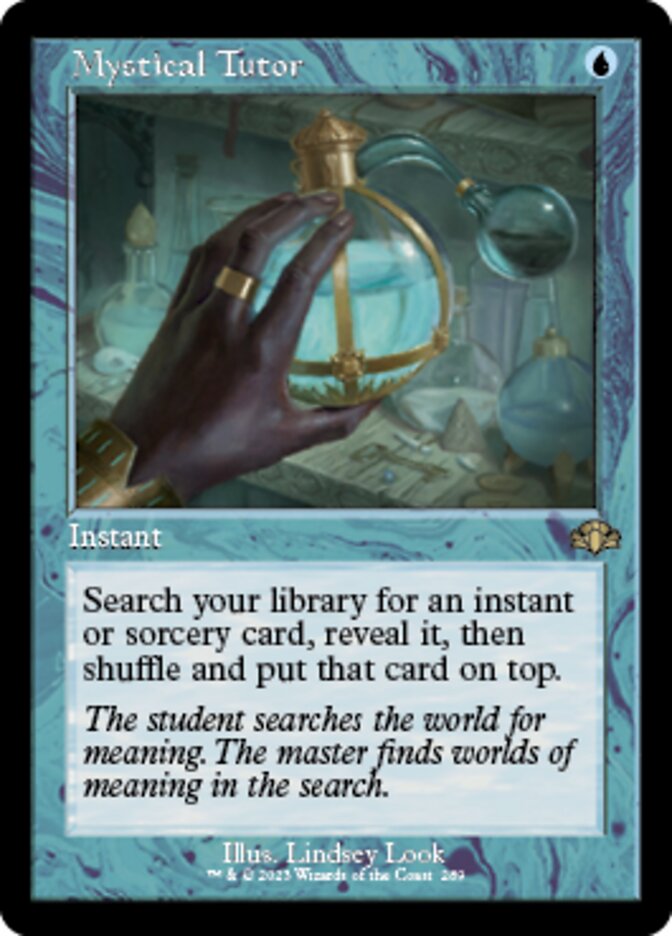 Mystical Tutor (Retro) [Dominaria Remastered] | Galaxy Games LLC