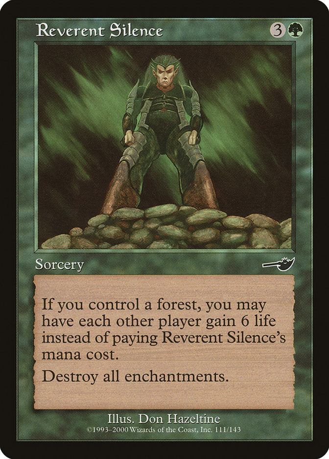 Reverent Silence [Nemesis] | Galaxy Games LLC